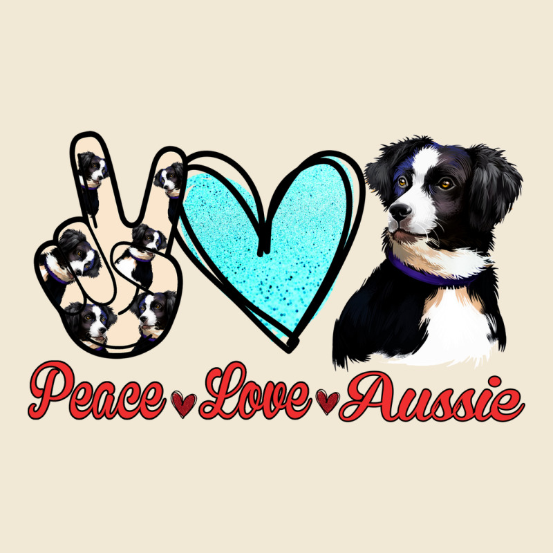 Peace Love Aussie Ladies Tee by Jasminsmagicworld | Teevron