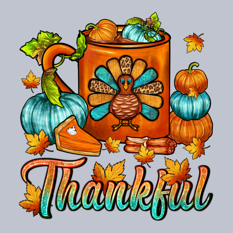 Thankful Thanksgiving Coffee Mug Premium Hoodie by FaDigitalArtStudio | Teevron