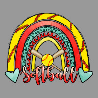 Softball Rainbow Vintage Hoodie | Teevron