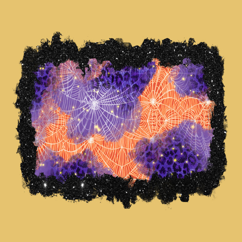 Halloween Spider Web Background Premium Sweatshirt by BundleAndBundleShop | Teevron