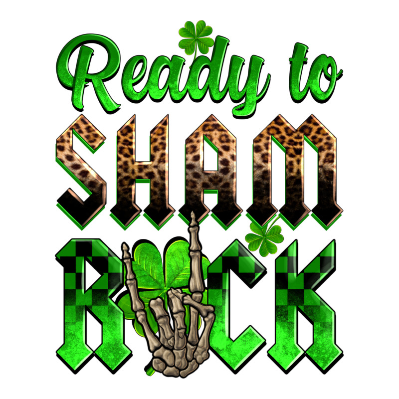 St. Patricks' Day Ready To Sham Rock Zipper Hoodie by OliviaCreatesArt | Teevron