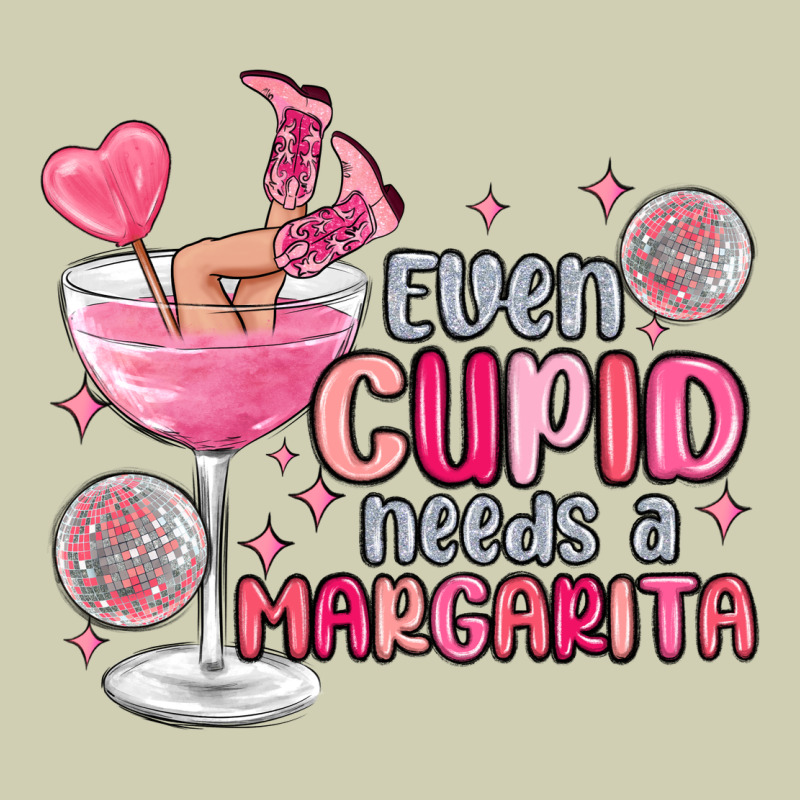 Even Cupid Needs A Margarita Heavy Core Tee by MaliasSmallBusiness | Teevron