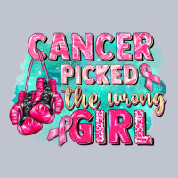 Cancer Picked The Wrong Girl Breast Cancer Premium Hoodie | Teevron