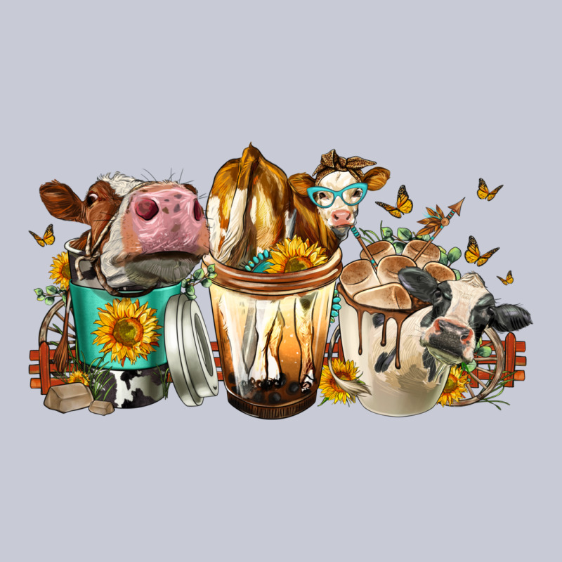 Cows And Coffee Heavyweight Hoodie by FaDigitalArtStudio | Teevron