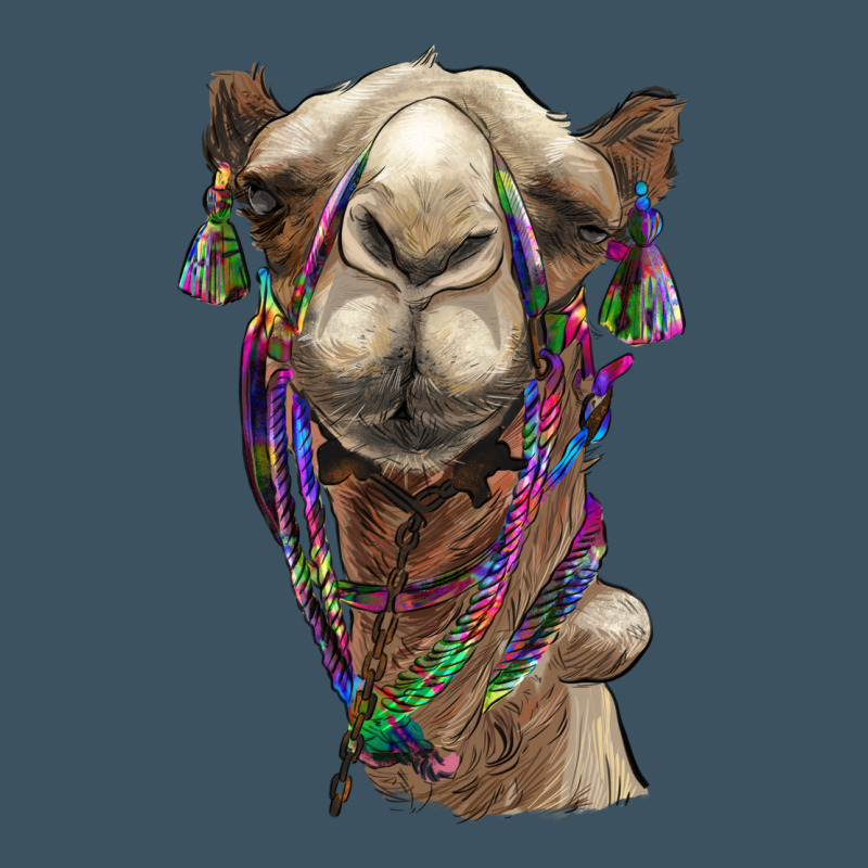 Tie Dye Camel Urban Heavy Tee by BarkalooDesign | Teevron