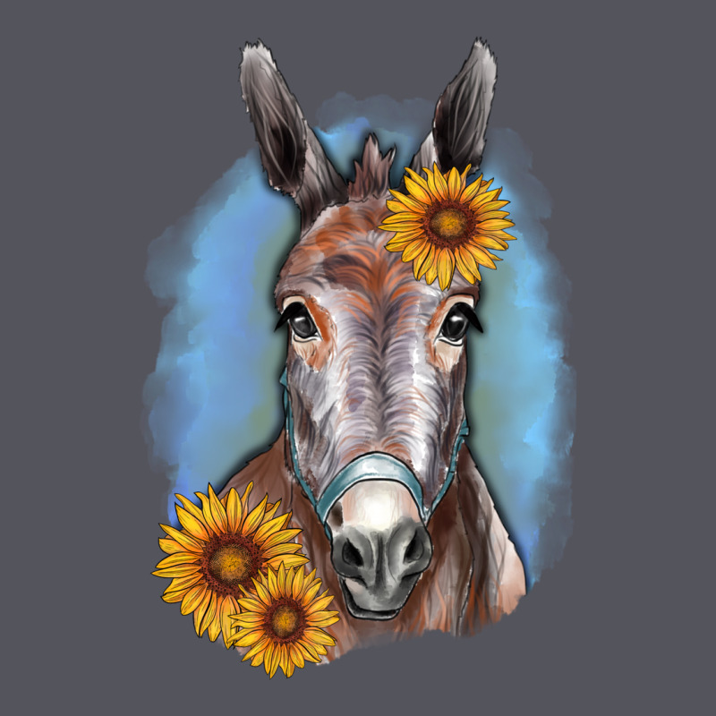 Sunflower Donkey Vintage Hoodie by RanaPortraitStore | Teevron