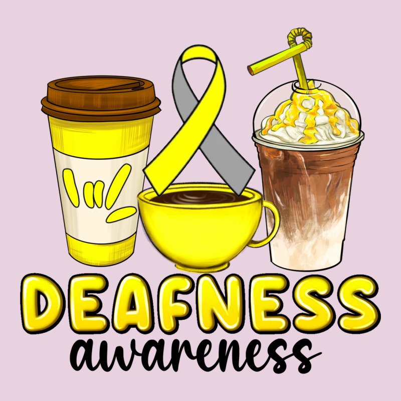 Deafness Awareness Coffee Cups Classic Tee by Artiststas | Teevron