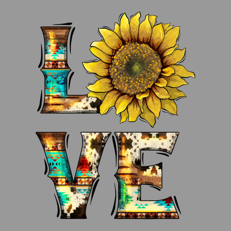 Western Love With Sunflower Vintage Hoodie by Artiststas | Teevron