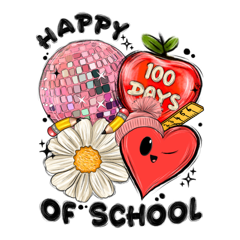 Happy 100 Days Of School Premium Tee by MaliasSmallBusiness | Teevron