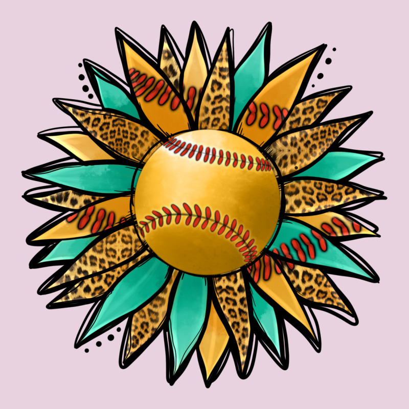 Softball Sunflower Ladies Tee by Jasminsmagicworld | Teevron