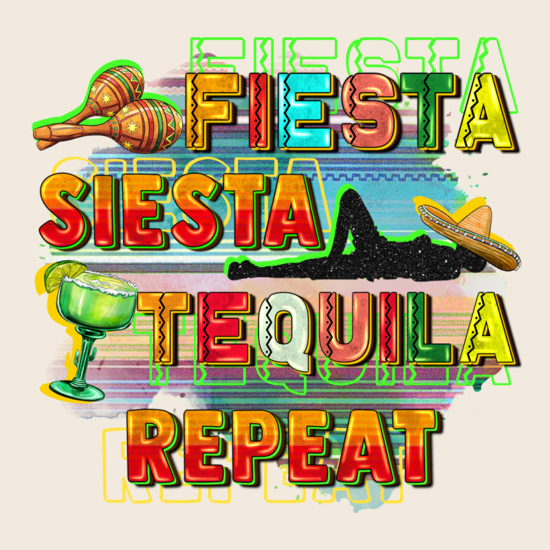 Fiesta Siesta Tequila Repeat Zipper Hoodie by FaDigitalArtStudio | Teevron