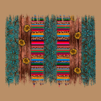 Sunflower Serape Brush Stroke Vintage Hoodie | Teevron