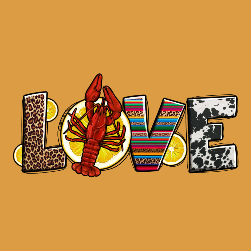 Love Crawfish Western Mardi Gras Urban Heavy Tee by Jasminsmagicworld | Teevron