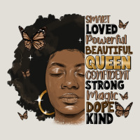 Afro Woman Smart Loved Powerful Heavy Core Tee | Teevron