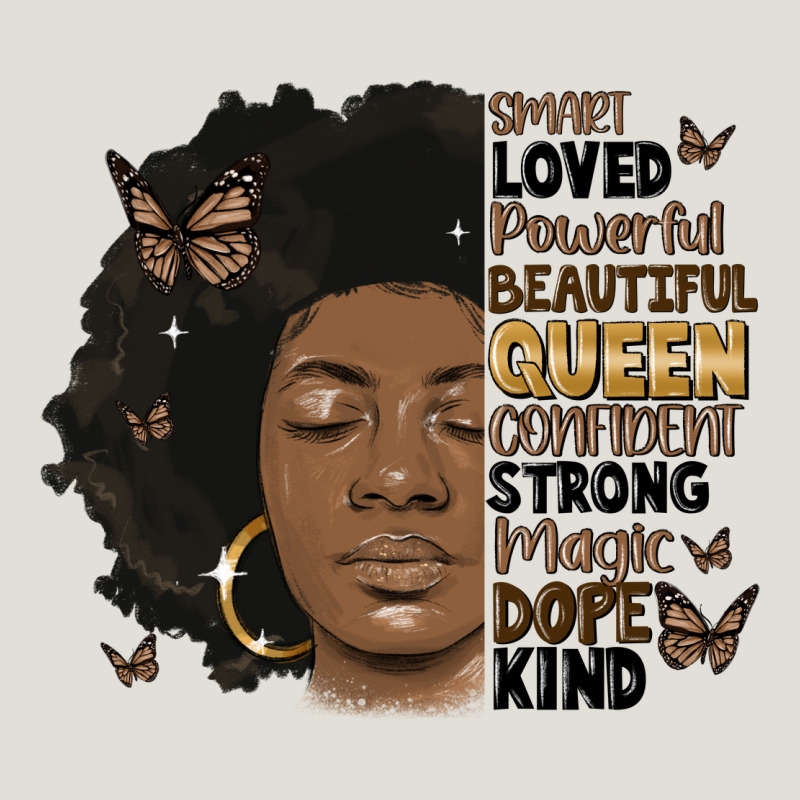 Afro Woman Smart Loved Powerful Heavy Core Tee by MaliasSmallBusiness | Teevron