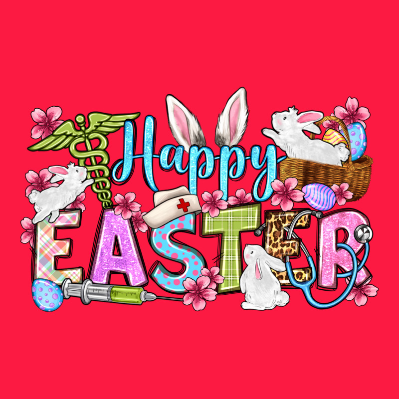 Happy Easter Nurse Zipper Hoodie by OliviaCreatesArt | Teevron