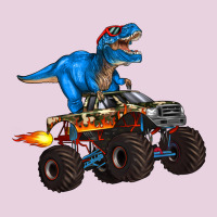 Monster Truck And  T Rex Dinosaur Classic Tee | Teevron