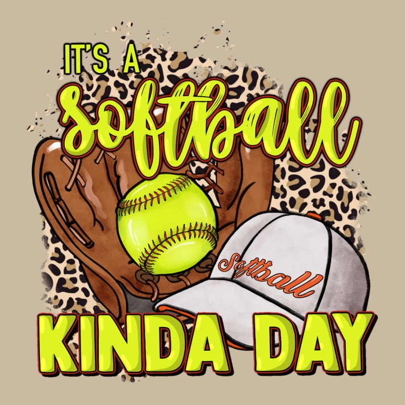 It's A Softball Kinda Day Leopard Long Sleeve Tee by NancyCooperArtShop | Teevron