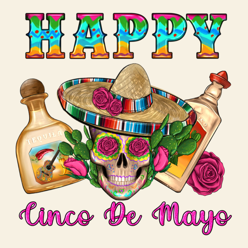 Happy Cinco De Mayo Mexican Skull Tequila Bottle Roses Cactus Vintage Tee by Artiststas | Teevron