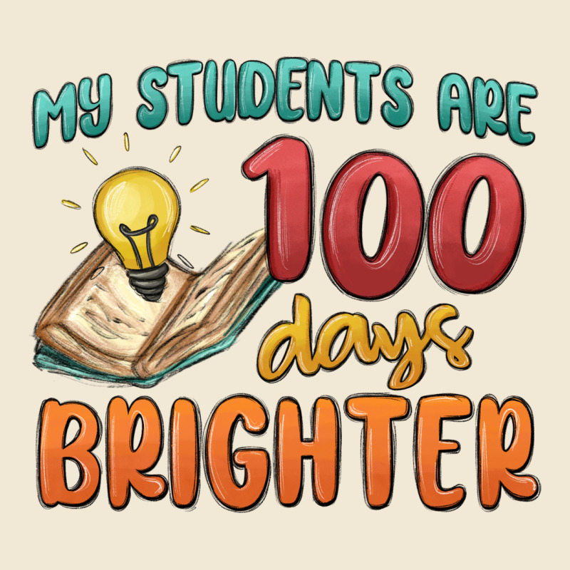 My Students 100 Days Brighter Ladies Tee by MaliasSmallBusiness | Teevron