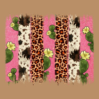 Cactus Leopard Cowhide Brush Stroke Vintage Hoodie | Teevron