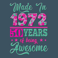 Made In 1972, 50 Years Of Being Awesome Urban Heavy Tee | Teevron