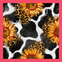 Cowhide Leopard Sunflower Seamless Pattern Premium Sweatshirt | Teevron