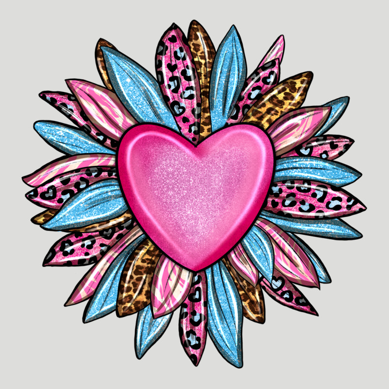 Valentine's Day Sunflower Olivia Zipper Hoodie by OliviaCreatesArt | Teevron