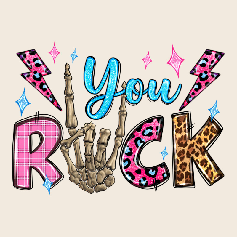 You Rock Valentine's Day Olivia Zipper Hoodie by OliviaCreatesArt | Teevron