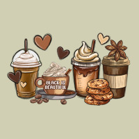 Melanin Afro Coffee Cups Heavy Core Tee | Teevron