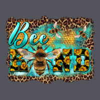 Bee Kind With Sunflower And Leopard Background Vintage Hoodie | Teevron
