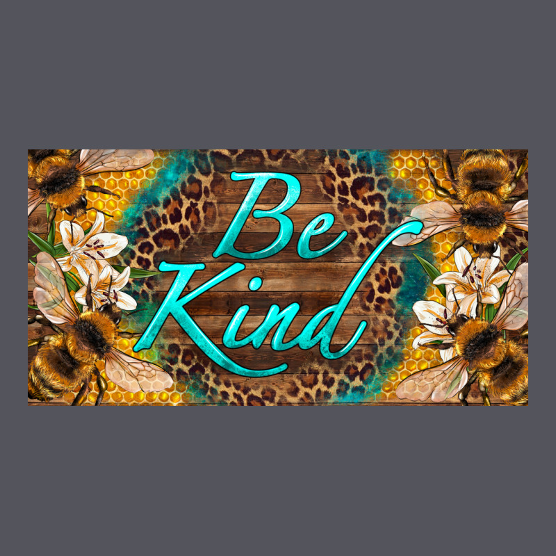 Be Kind Bees License Plate Vintage Hoodie by Artiststas | Teevron