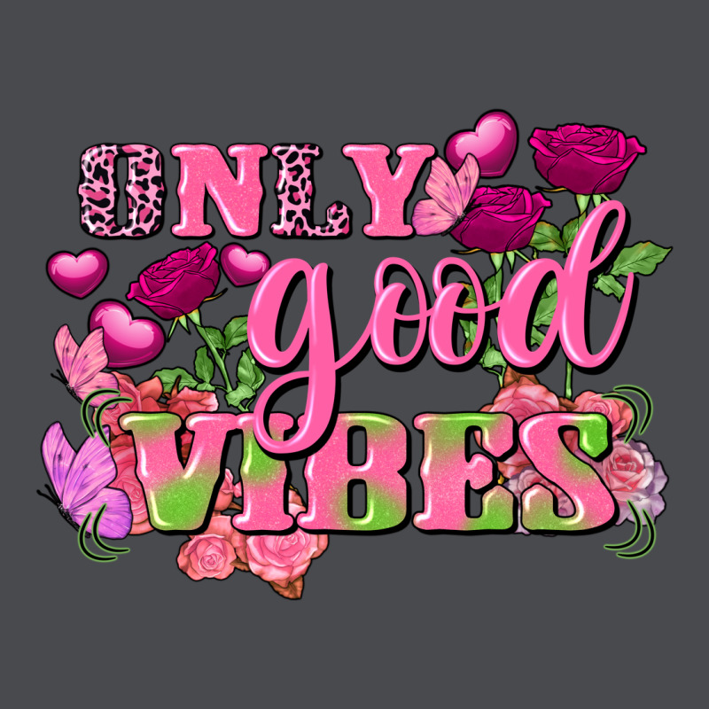 Valentine's Day Only Good Vibes Zipper Hoodie by FaDigitalArtStudio | Teevron