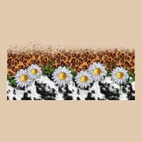 Cowhide Leopard Daisies Heavyweight Sweatshirt | Teevron