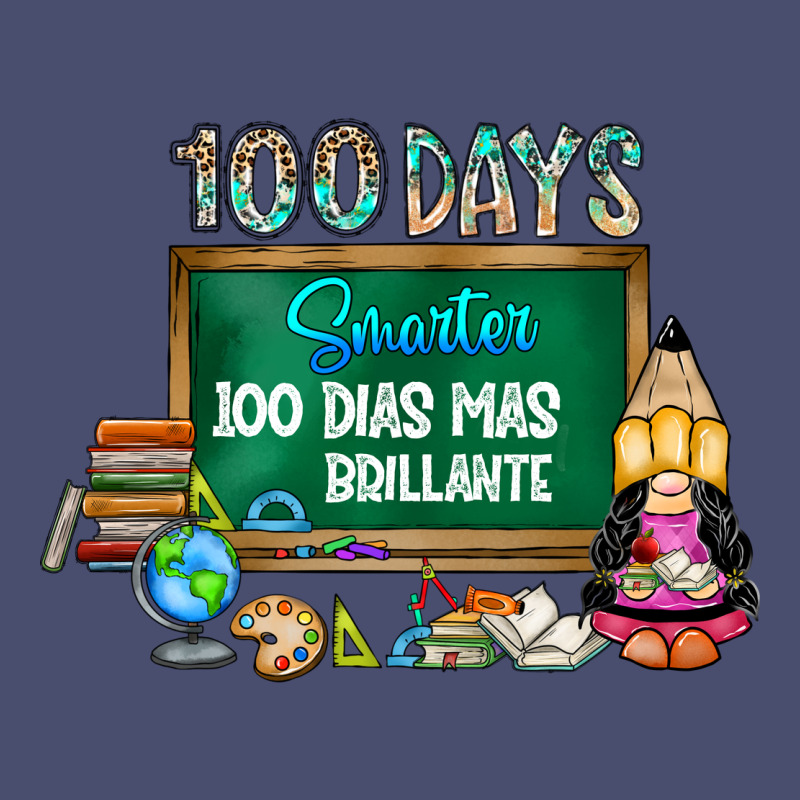 100 Days Smarter 100 Dias Mas Brillante Vintage Tee by SublimationCraftShop | Teevron