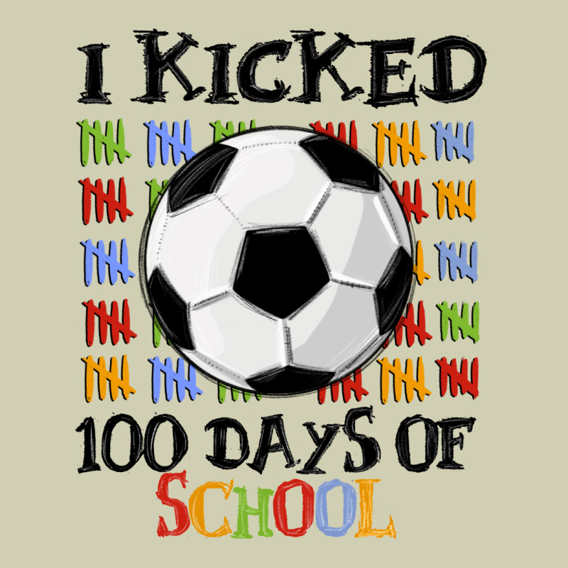 I Kicked 100 Days Of School Heavy Core Tee by MaliasSmallBusiness | Teevron