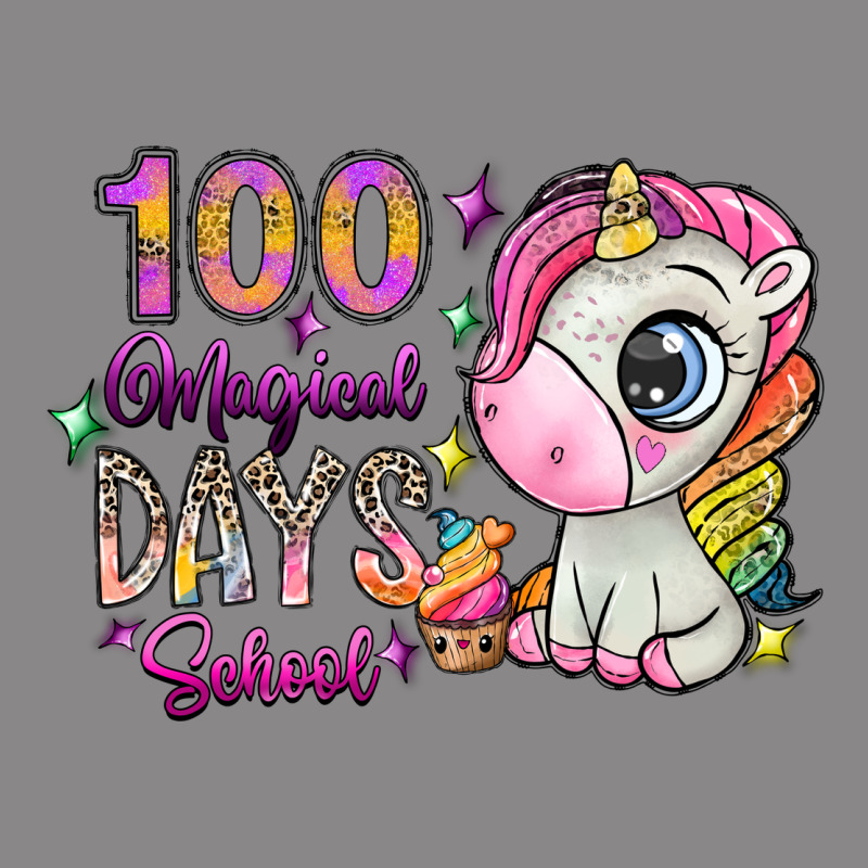 100 Magical Days School Vintage Tee by SublimationCraftShop | Teevron