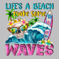 Life's A Beach Make Some Waves Long Sleeve Tee | Teevron