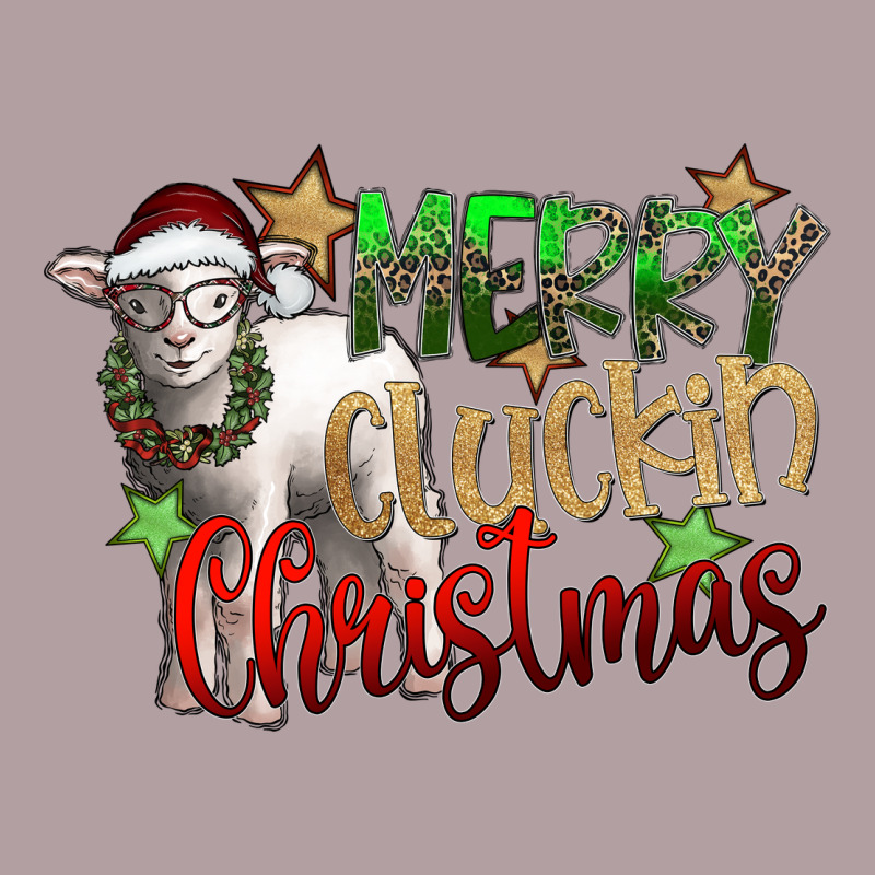 Merry Cluckin Christmas Vintage Hoodie by SublimationCraftShop | Teevron