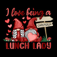 I Love Being A Lunch Lady Premium Tee | Teevron