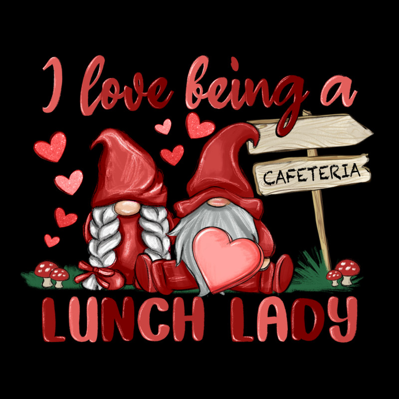 I Love Being A Lunch Lady Premium Tee by MaliasSmallBusiness | Teevron