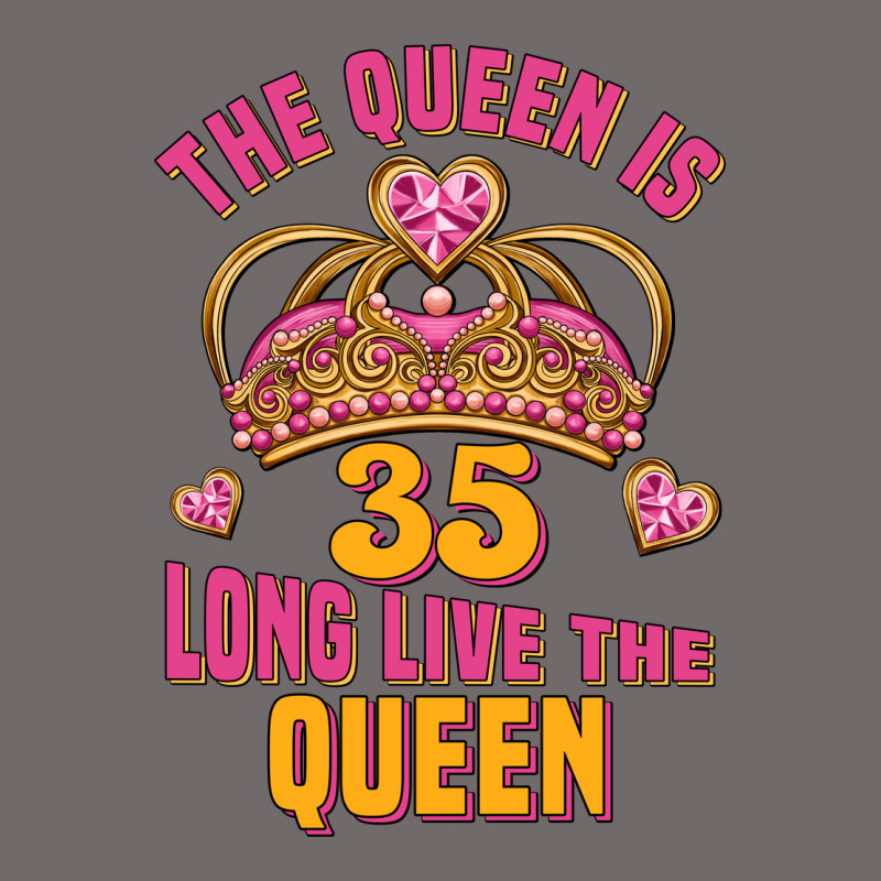 The Queen Is 35 Long Live The Queen Urban Heavy Tee by Jasminsmagicworld | Teevron