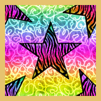 Zebra Glitter Star Seamless Pattern Premium Sweatshirt | Teevron