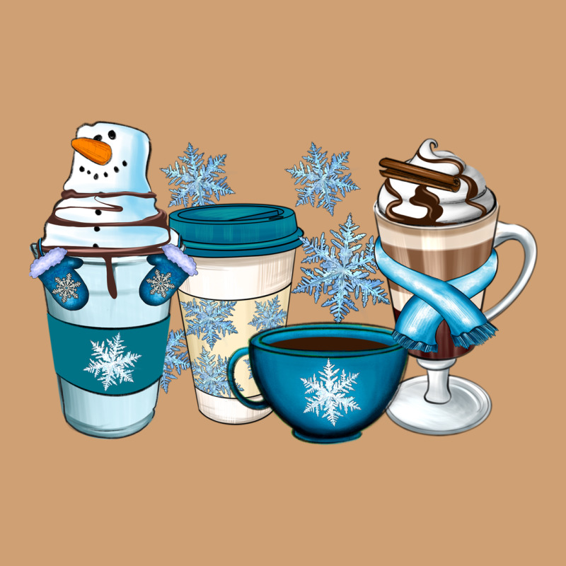 Winter Coffee Cups Vintage Tee by Artiststas | Teevron