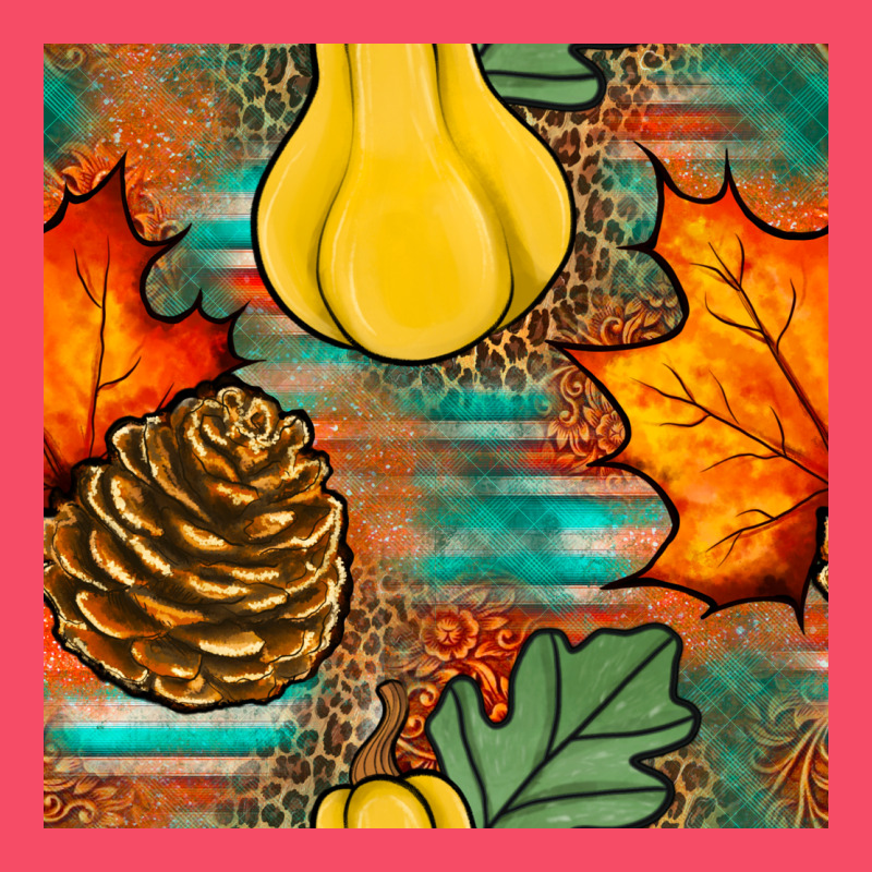 Fall Pumpkins Seamless Pattern Premium Sweatshirt by BundleAndBundleShop | Teevron