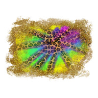colorful glitter leopard background | Teevron