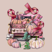 Breast Cancer Truck With Pumpkins Premium Hoodie | Teevron