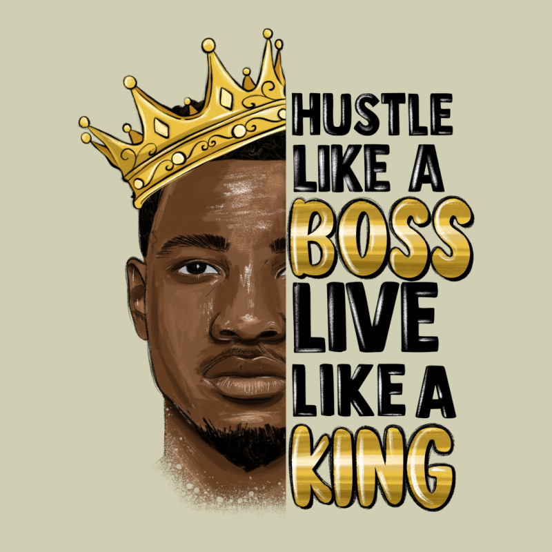 Hustle Like A Boss Live Like A King Malia Heavy Core Tee by MaliasSmallBusiness | Teevron