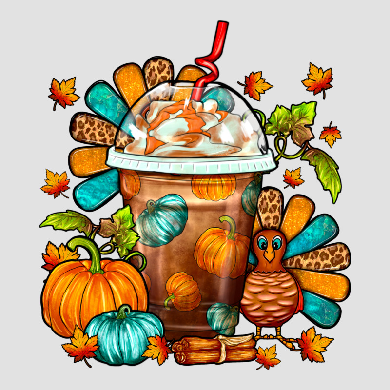 Thanksgiving Frappe Coffee Premium Hoodie by FaDigitalArtStudio | Teevron