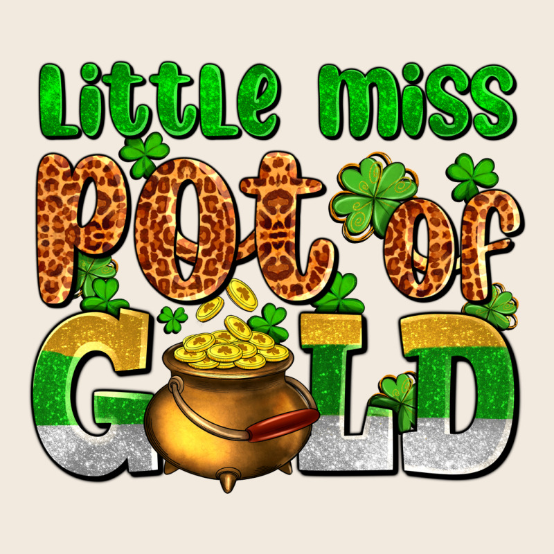 St. Patrick's Little Miss Pot Of Gold Zipper Hoodie by OliviaCreatesArt | Teevron